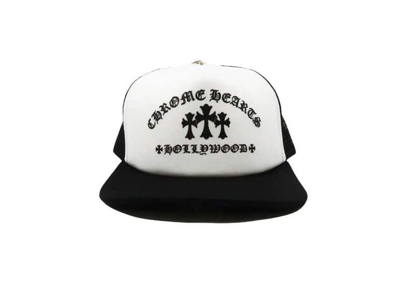 Chrome Hearts Trucker popular Hat Black/White