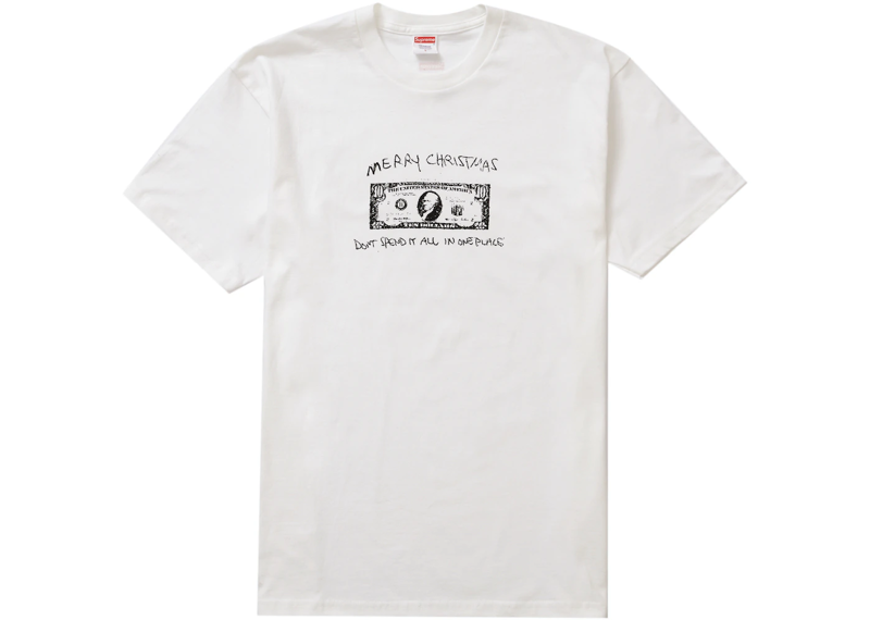 Supreme Spend it Tee White