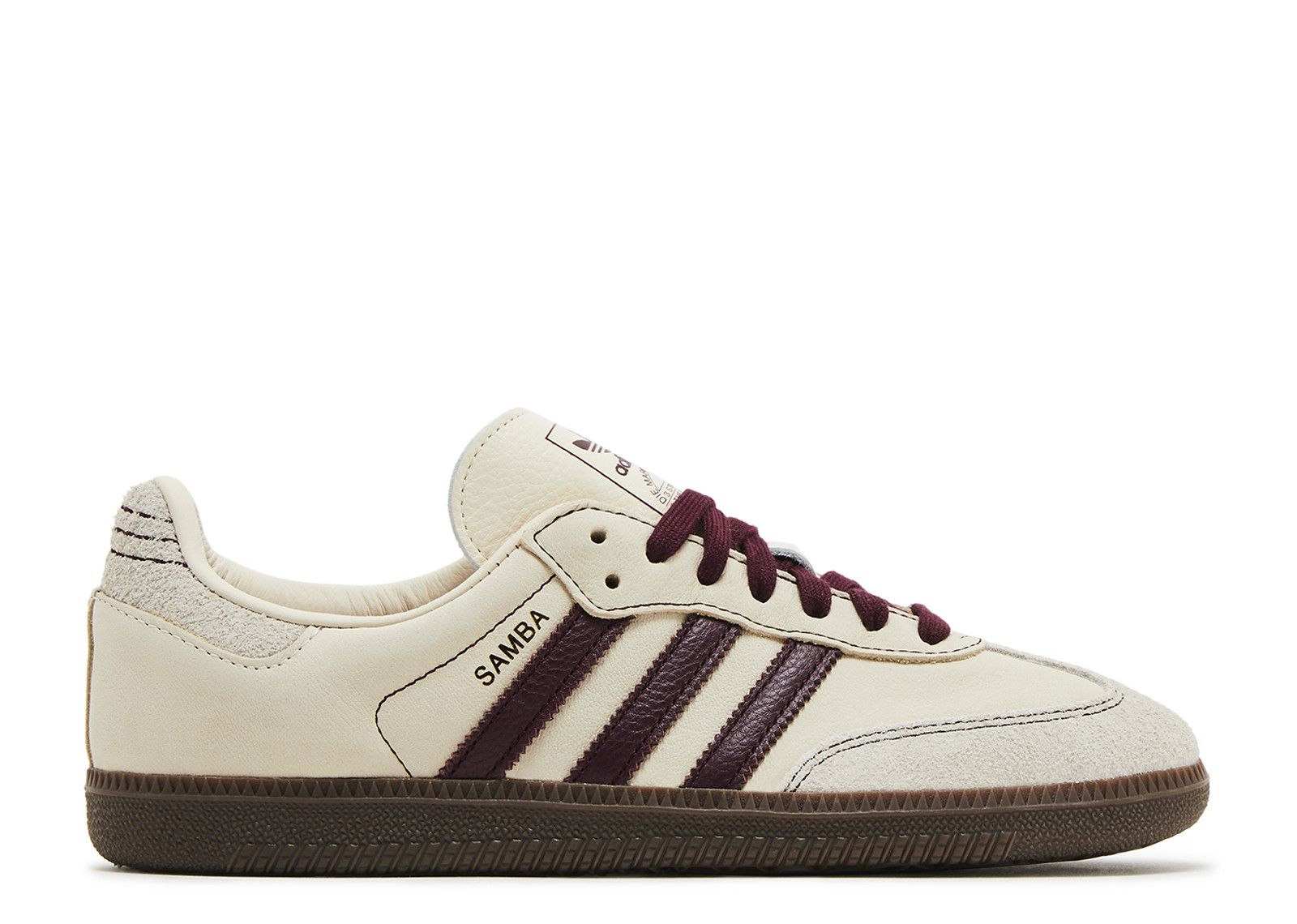 Wmns Samba OG Wonder White Maroon