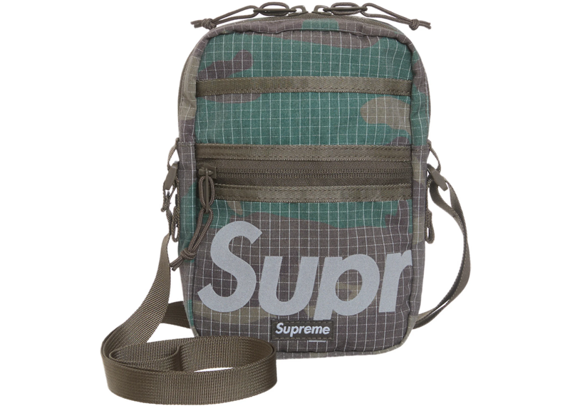 Supreme Side Bag Woodland Camo