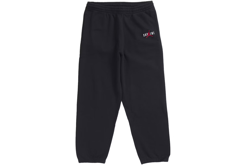 Supreme Jordan Sweatpants Black