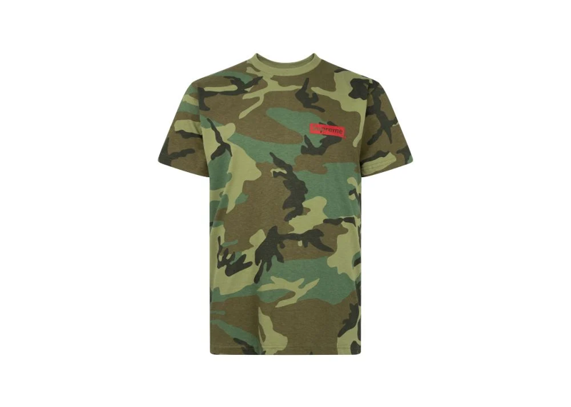 Supreme Spiral Tee Camo