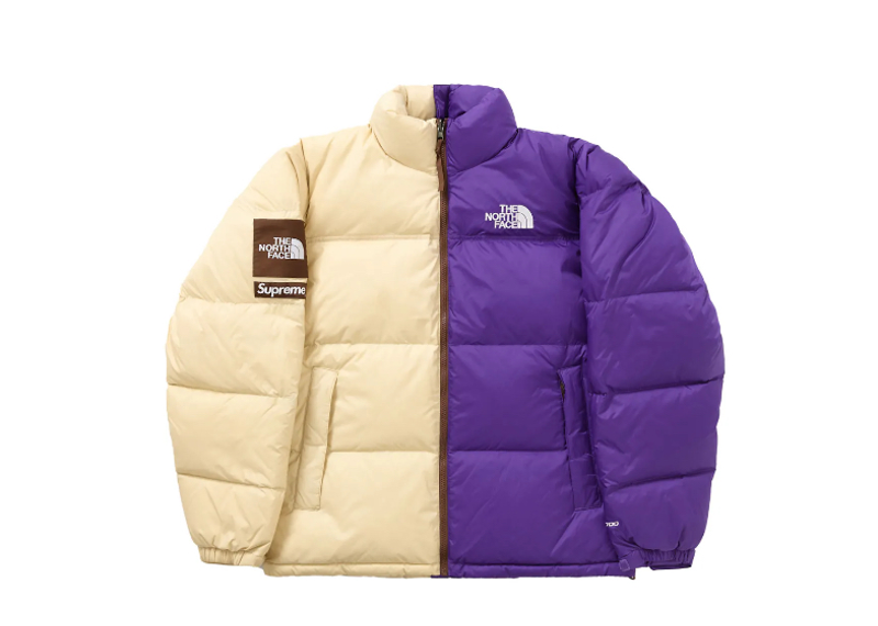 Supreme The North Face Split Nuptse Jacket