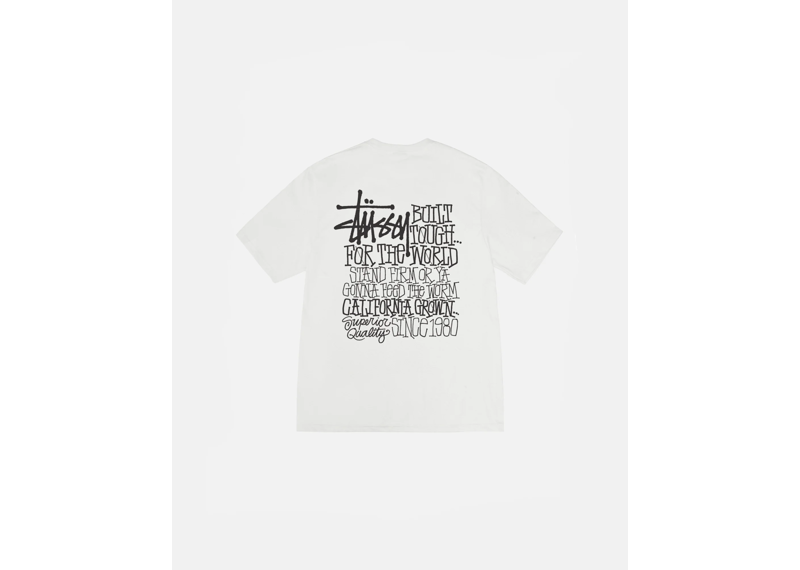 Stussy California Grown Tee White