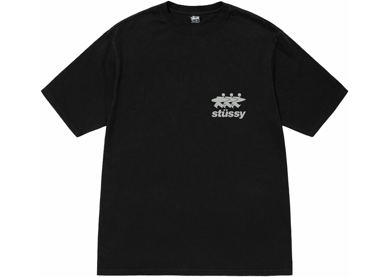 Stussy Surfwalk Tee Black