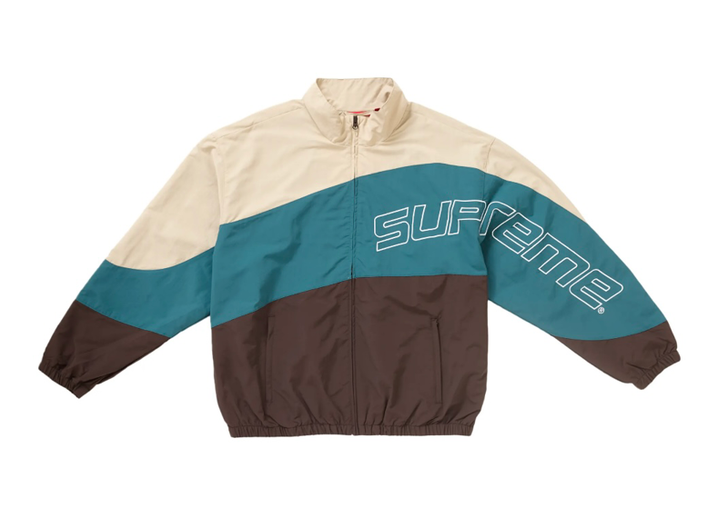 Supreme Curve Track Jacket (Brown)