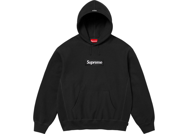 Supreme Box Logo Hoodie Black FW24