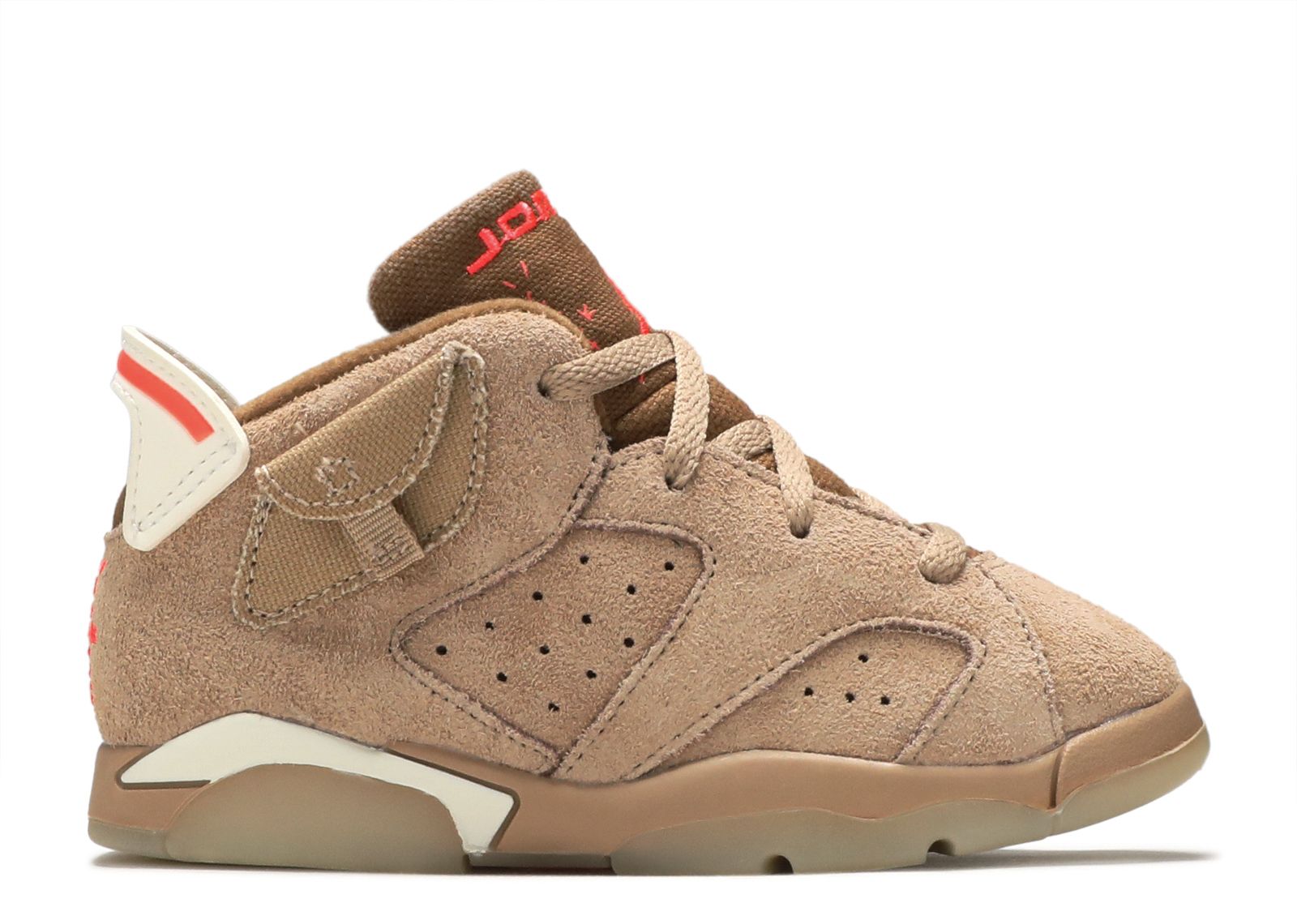 Travis Scott x Air Jordan 6 Retro TD British Khaki