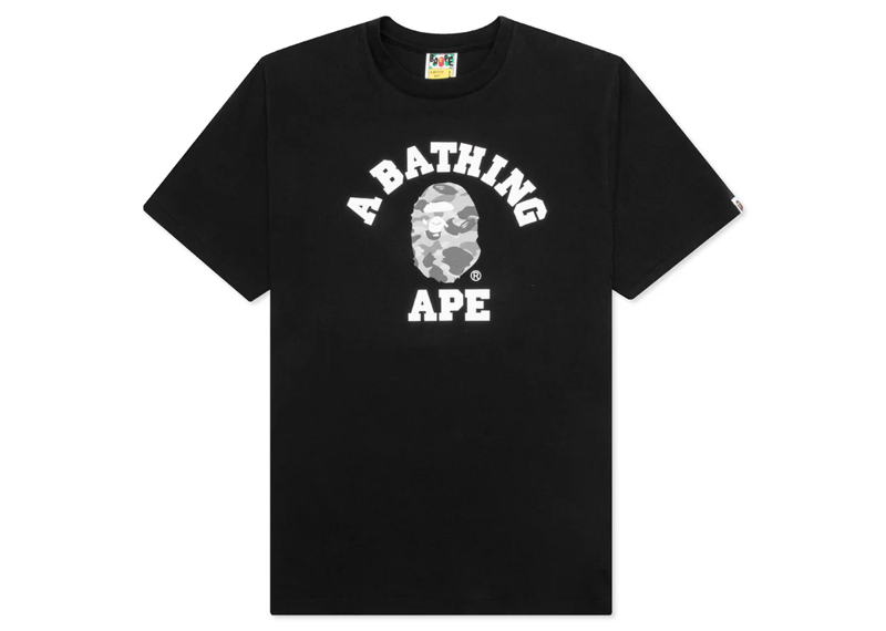 A Bathing Ape Ape Head Camo Tee