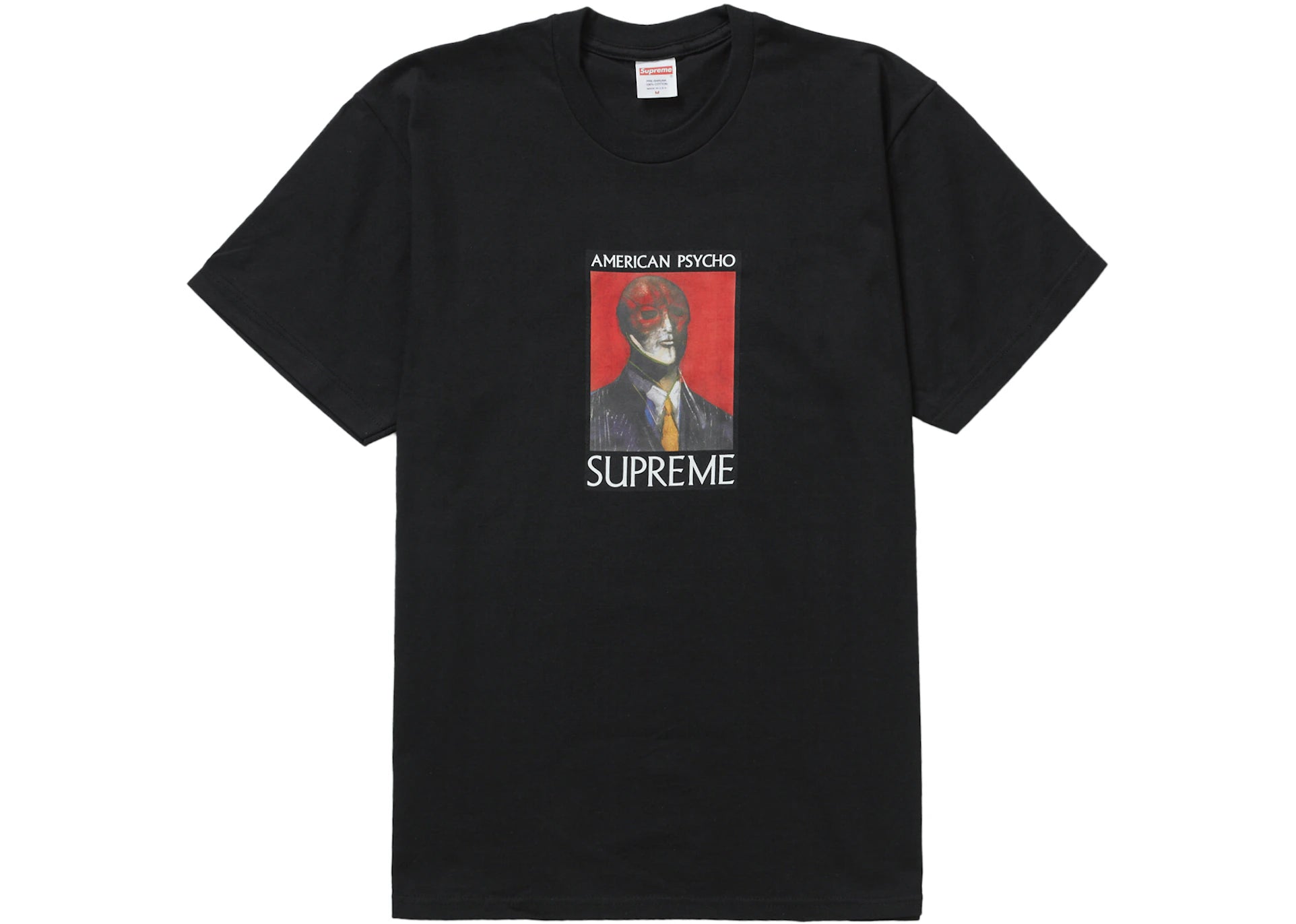 Supreme American Psycho Tee Black