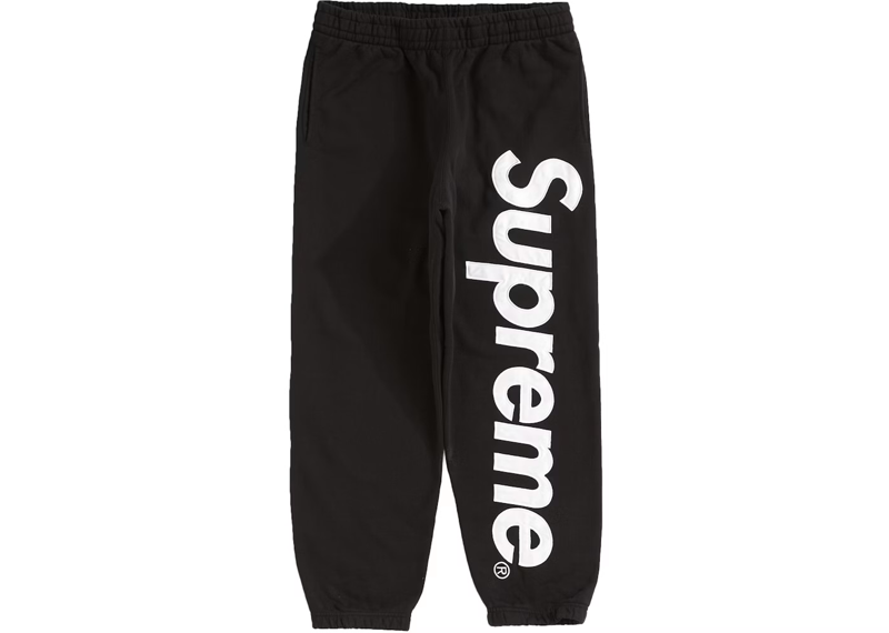 Supreme Satin Logo Sweatpant