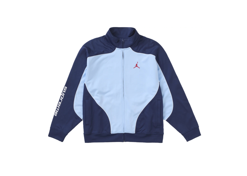 Supreme Jordan Track Jacket Blue