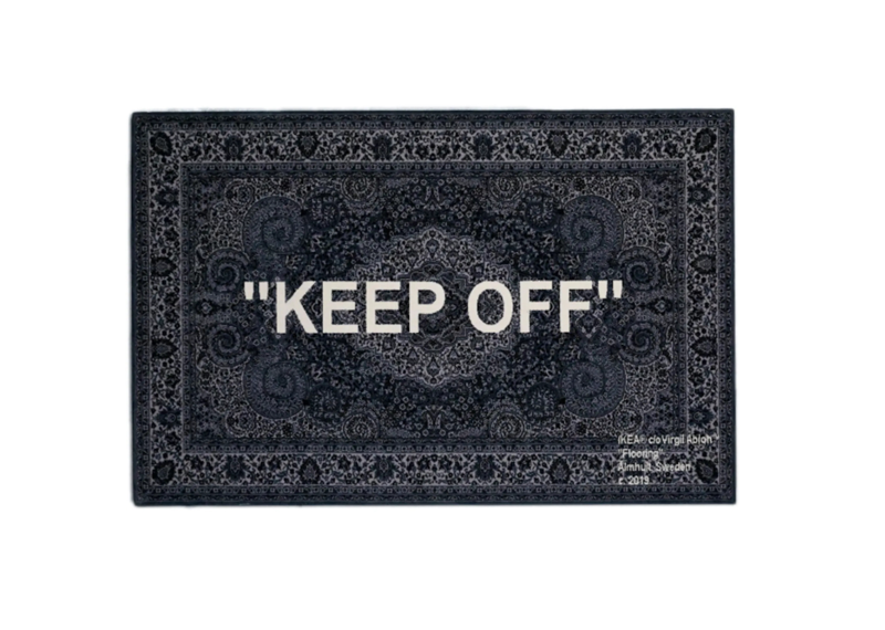 Virgil Abloh x IKEA Keep Off Rug