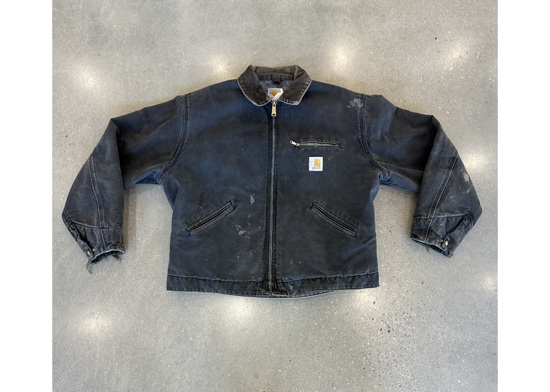 Vintage Carhartt Detroit Jacket Black Large