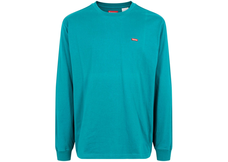 Supreme Small Box Long Sleeve Tee Teal