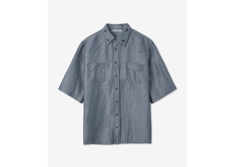 Acne Studios Short Sleeve Western Shirt