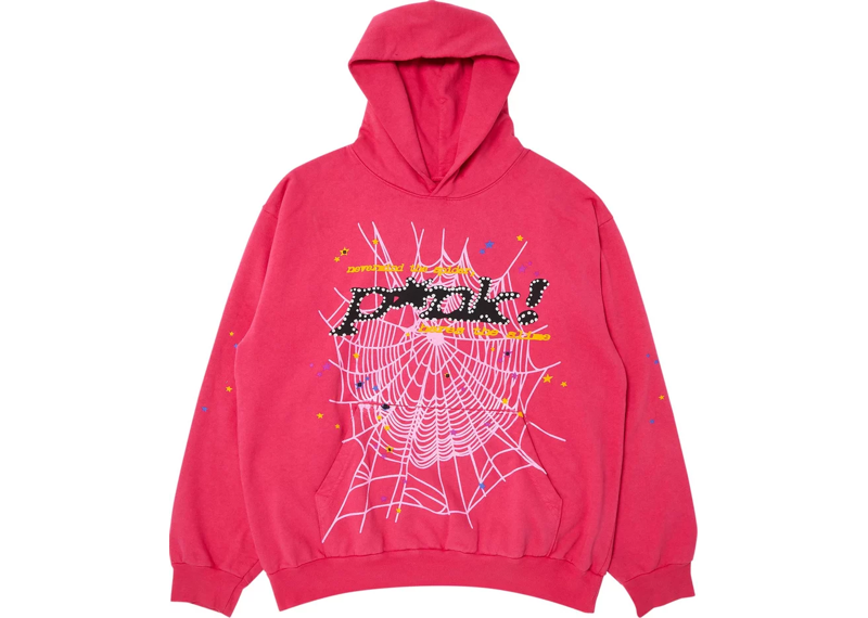 Spider Pink Hoodie
