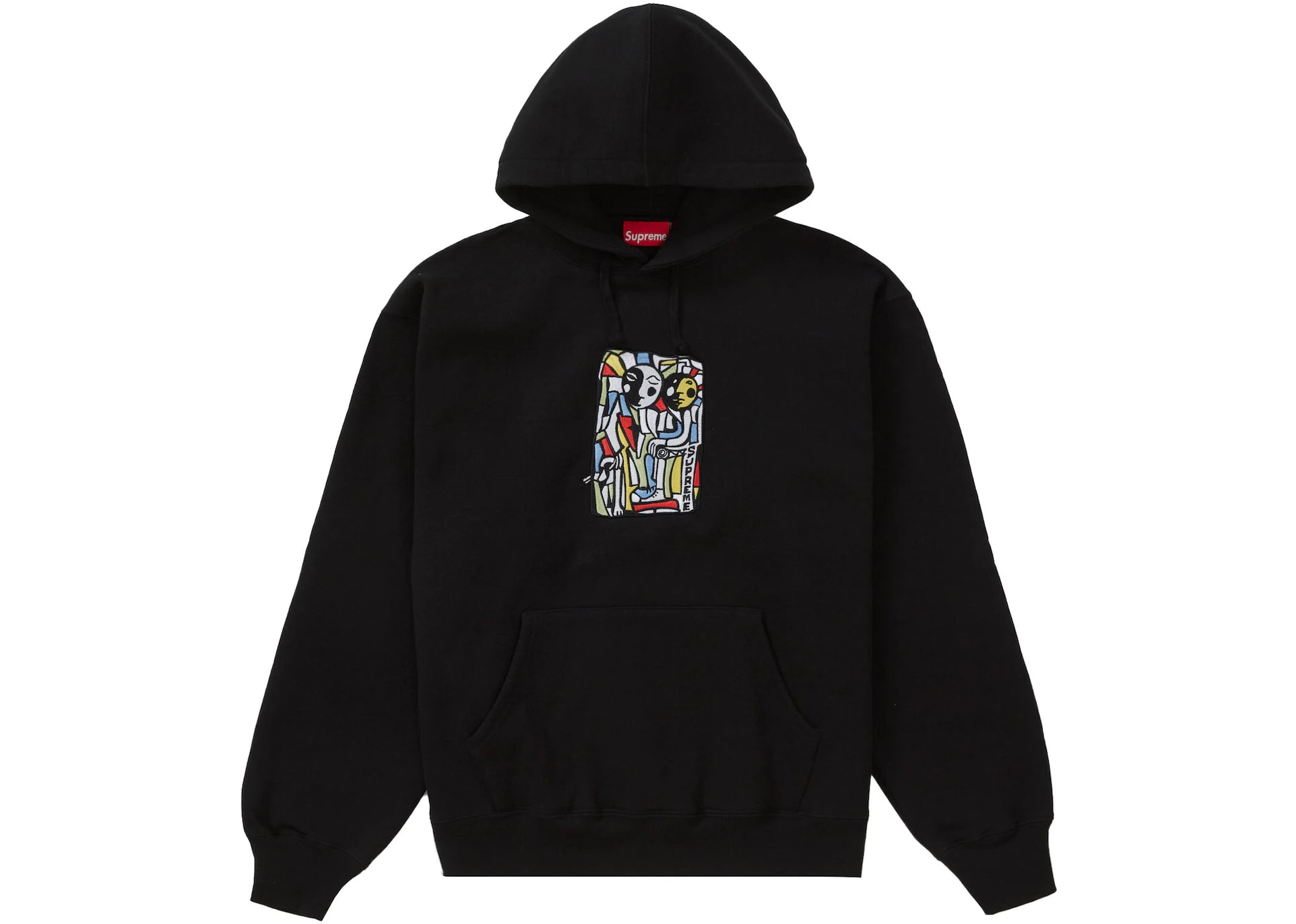 Supreme Neil Blender Mosaic Hooded Sweatshirt Black
